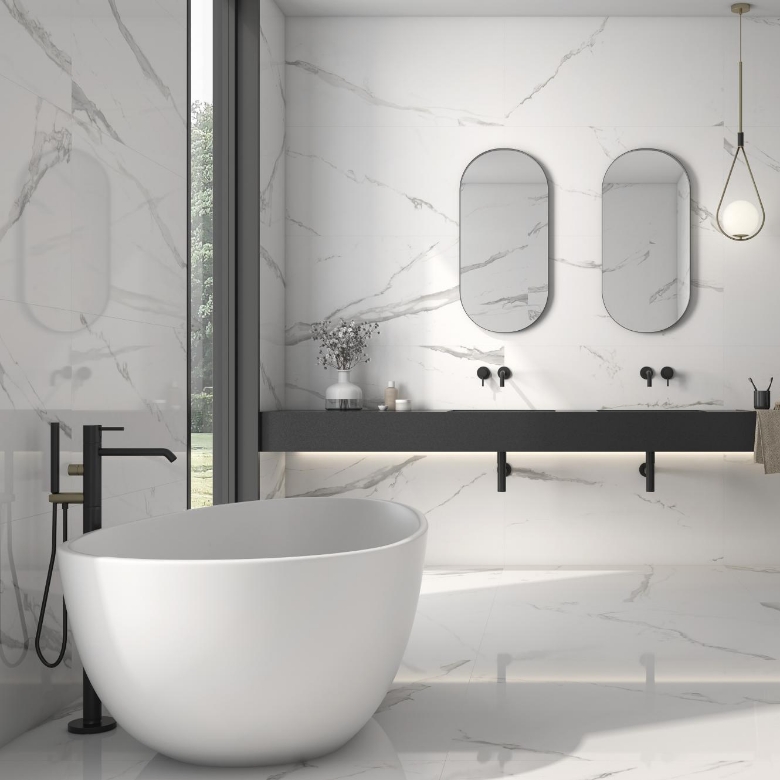 Salle de bain Blanco Satin